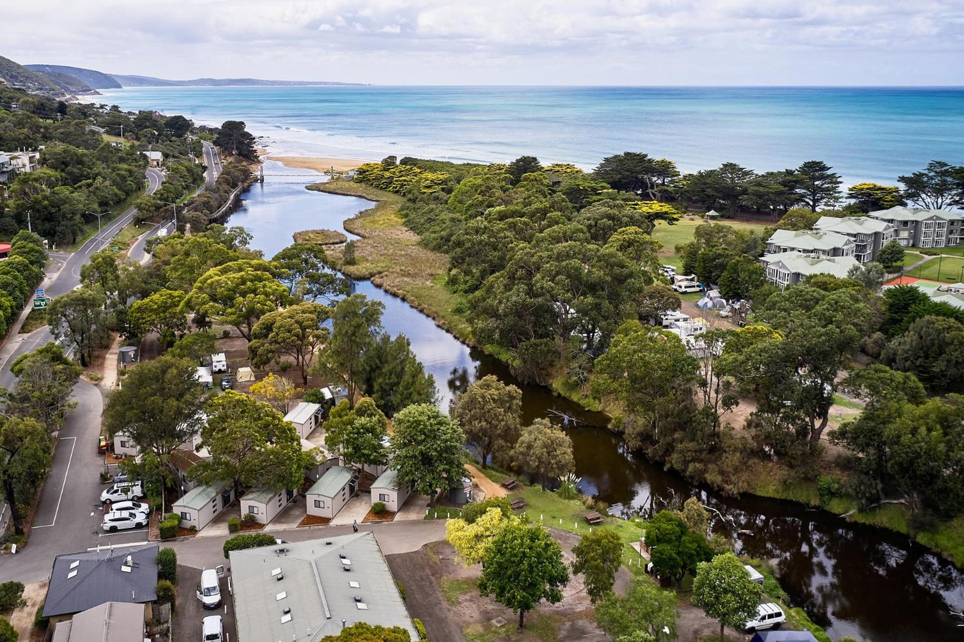 Lorne Foreshore Caravan Park Zewnętrze zdjęcie